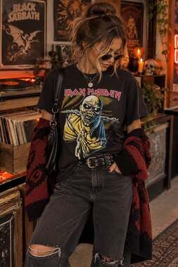 Vintage Iron Maiden Piece of Mind T-Shirt